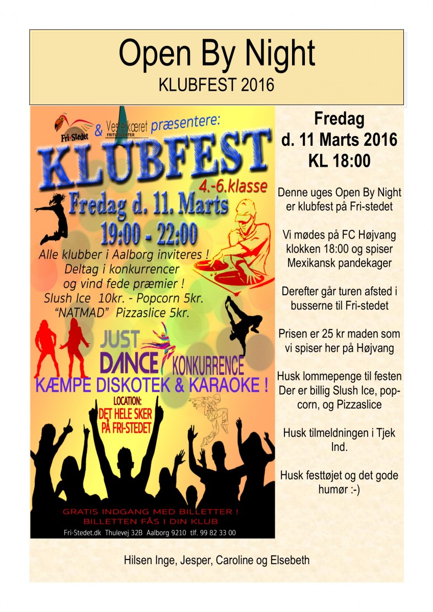 klubfest 11marts 2016