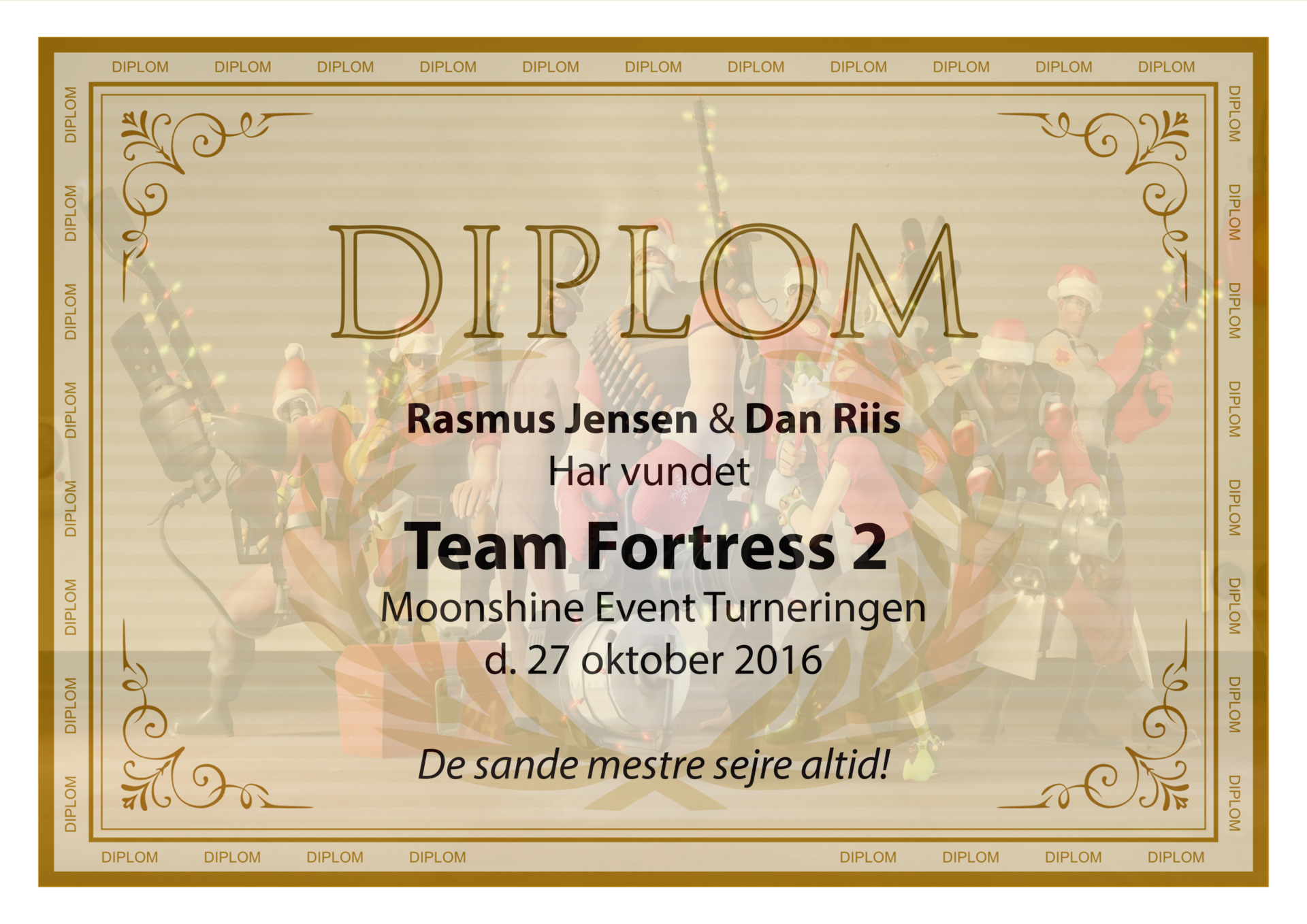 Vinderne er Rasmus Jensen & Dan Riis